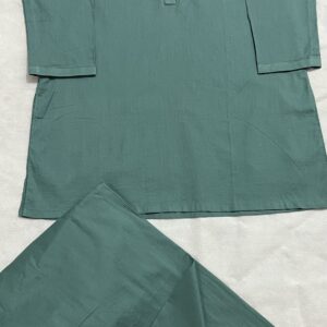 🌿 Pistachio Green Lawn Kurta Suit – Age 4–5 Years