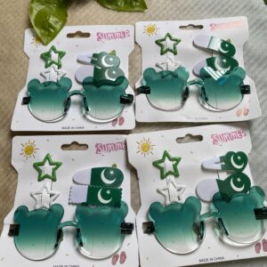 🇵🇰 Premium Azadi Glasses & Pin Set (4 pcs)