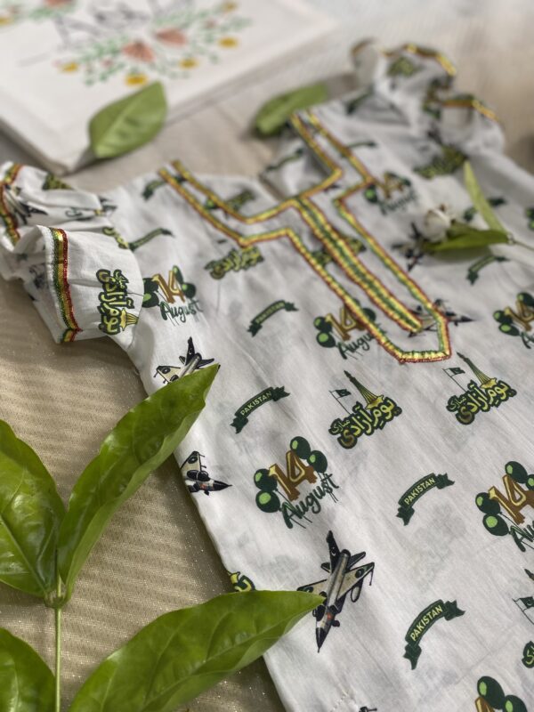 14 August 3-Piece Dress (2–3 Years) 🇵🇰 - Image 4