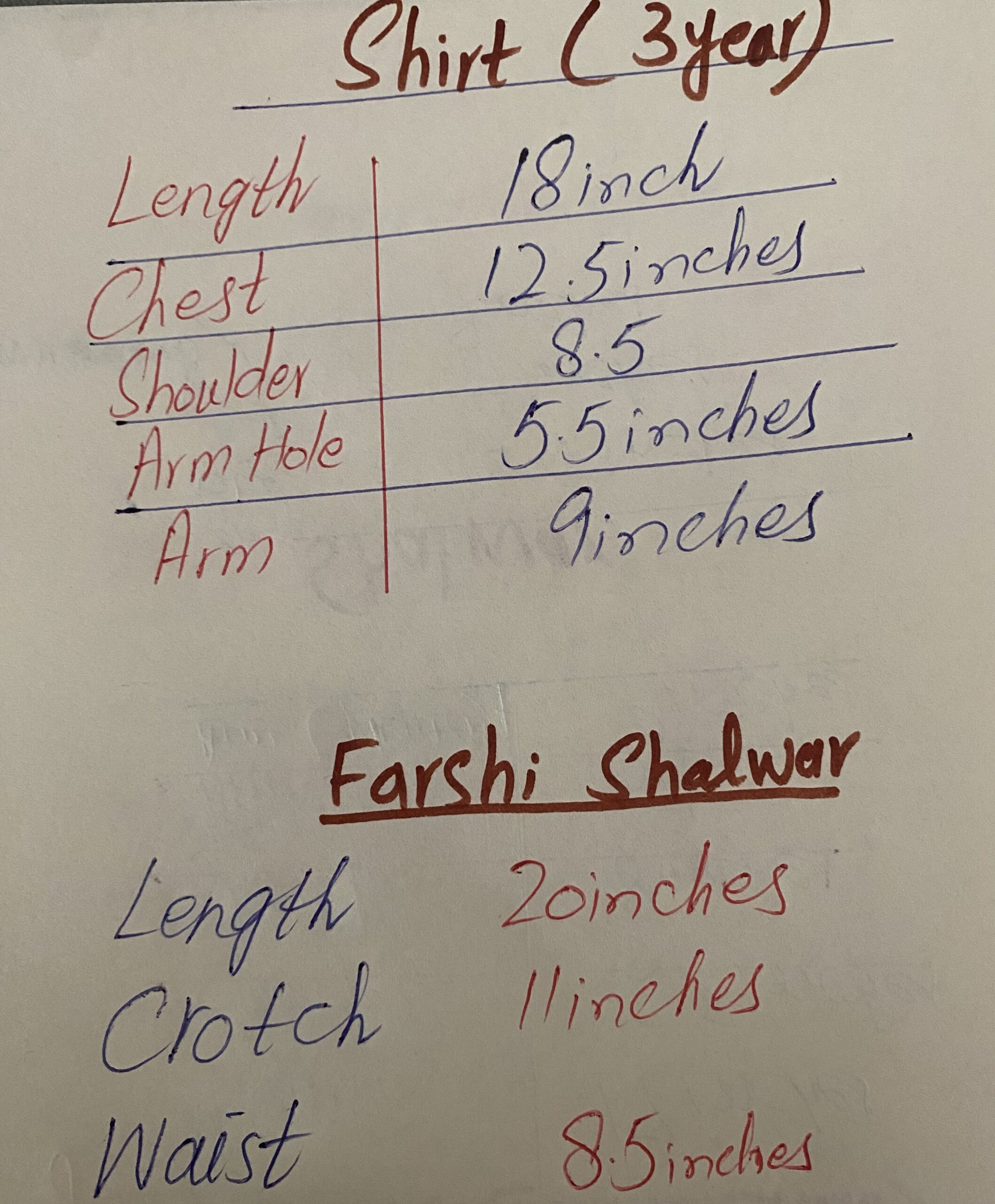 2–3 Years | Mini Azadi Look 🇵🇰 Hand-Painted Farshi Shalwar Set for Baby Girls - Image 4