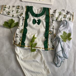 🧒🇵🇰 14 August Baby Girl Dress | Pakistan Independence Day Outfit for