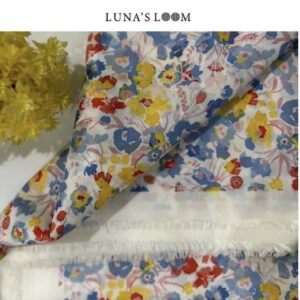 LUNASLOOM Unstitched – Dastaan Bloom (2-Piece Poly Lawn)