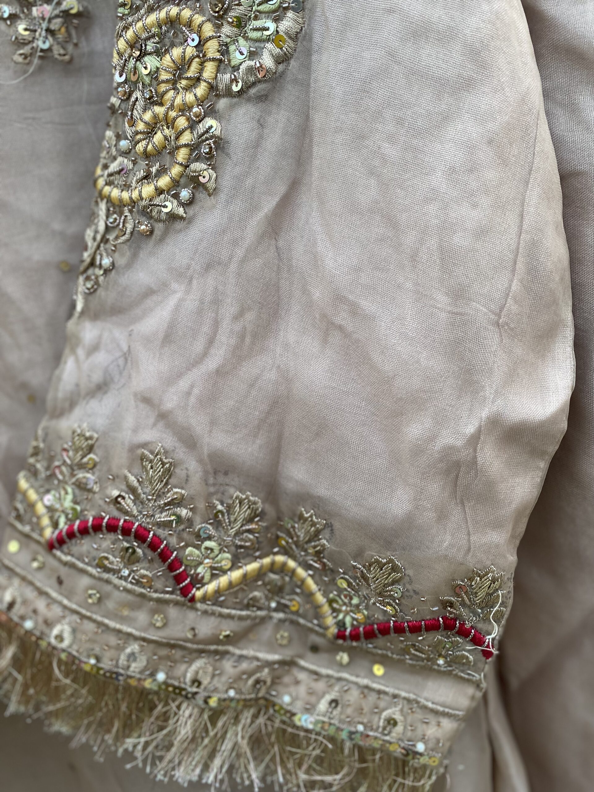 ✨ Preloved Organza Gharara Suit | Ada Work & Embroidery ✨ - Image 3