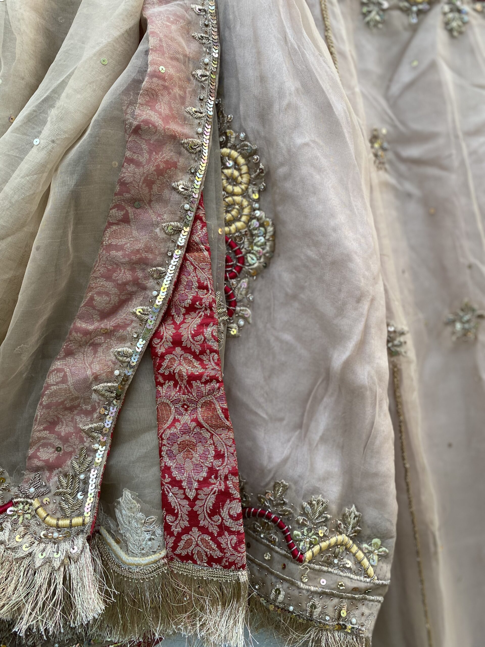 ✨ Preloved Organza Gharara Suit | Ada Work & Embroidery ✨ - Image 4