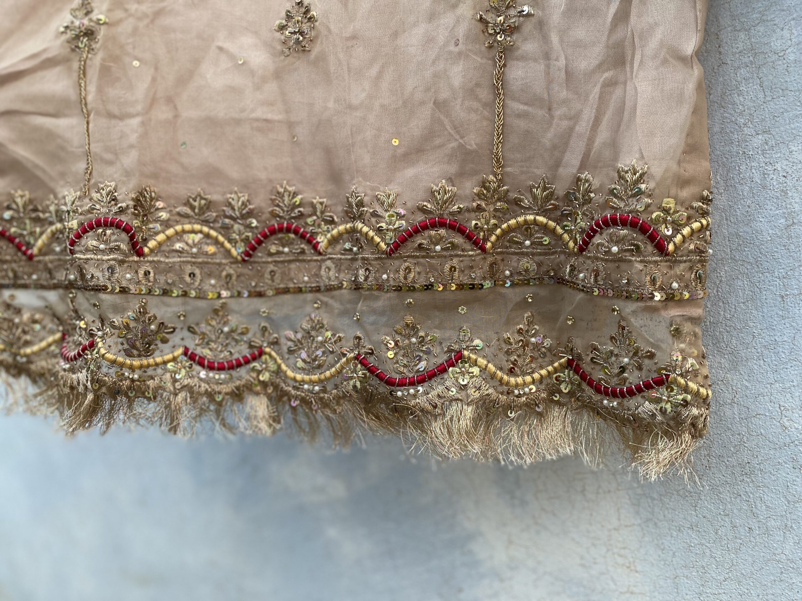 ✨ Preloved Organza Gharara Suit | Ada Work & Embroidery ✨ - Image 2